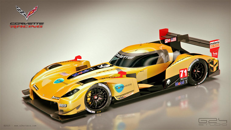 Illustration for article titled What If Corvette Racing Ran A Le Mans Prototype?